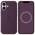 Чохол Silicone case (AAA) with Magsafe and Animation для Apple iPhone 16 – Plum. Фото 1 з 4