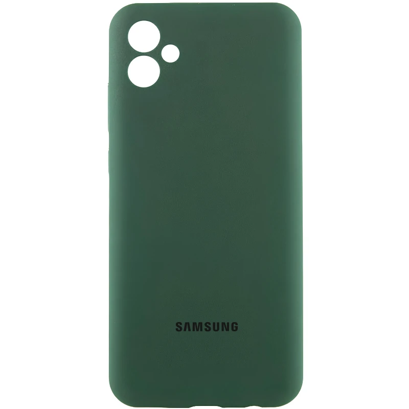 Чохол Silicone Case Lakshmi Premium L з закритою камерою на Samsung Galaxy A06 – Зелений / Cyprus Green. Фото 1 з 2