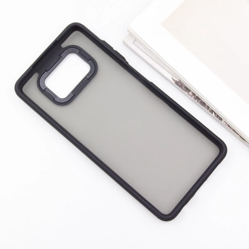 Чохол TPU+PC Lyon Frosted на Xiaomi Poco X3 NFC / Poco X3 Pro – Black. Фото 5 з 12