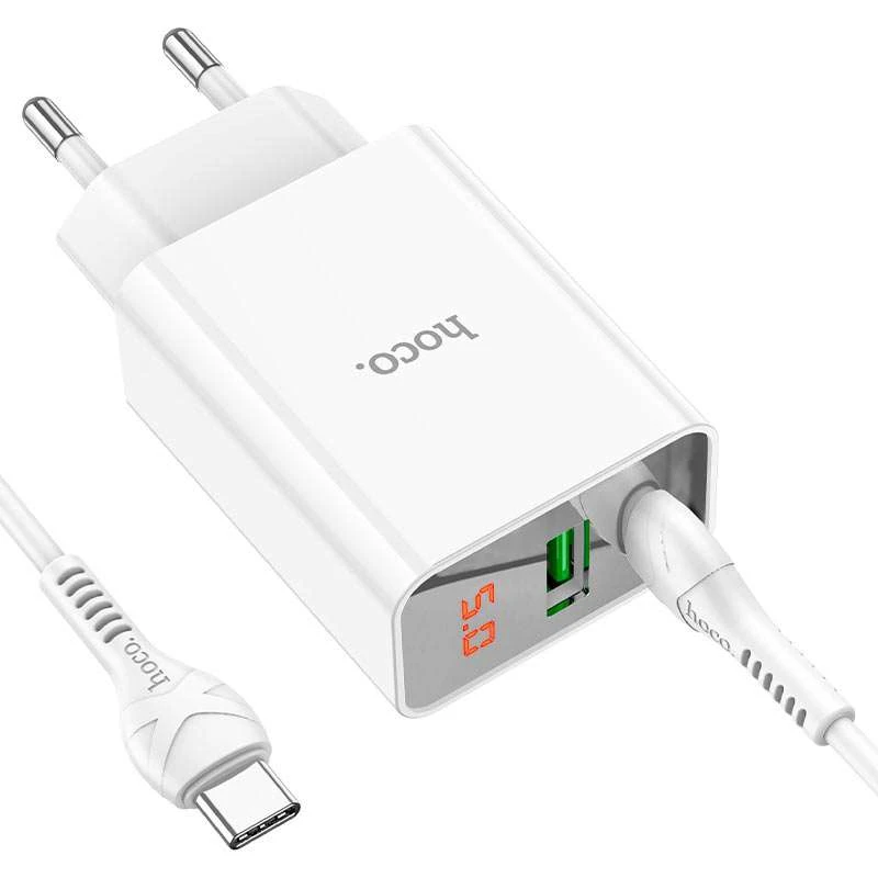 

МЗП HOCO C100A PD20W+QC3.0 + Type-C to Type-C