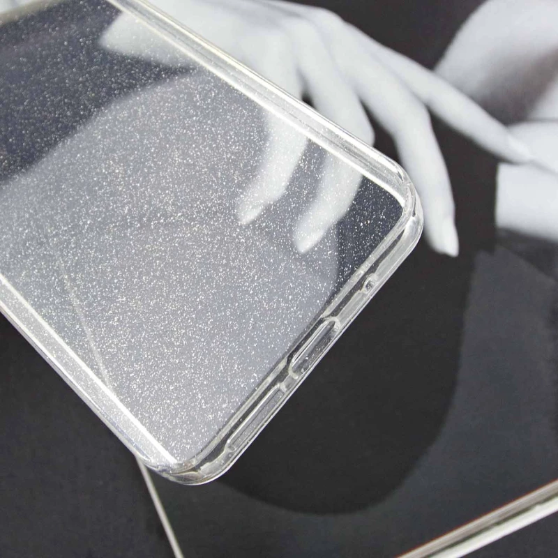 Прозрачный чехол с блестками Xiaomi Redmi 10 – Clear. Фото 7 из 7