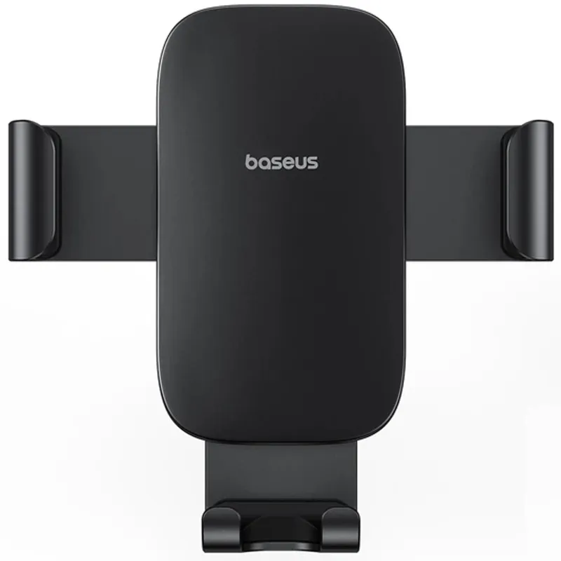 Автотримач Baseus Metal Age 3 Gravity Car Mount (Air Outlet Version) (C40467600) – Cluster Black. Фото 2 з 6