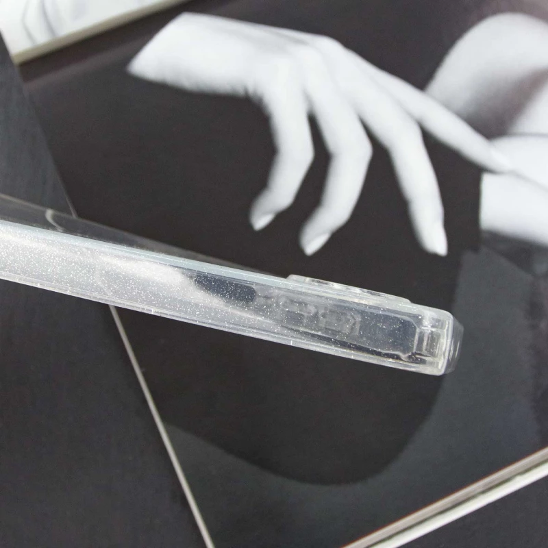 Прозорий чохол з блискітками Xiaomi Poco X3 NFC / Poco X3 Pro – Clear. Фото 6 з 7