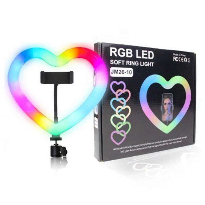 Кільцева LED-лампа JM26-10 – Серденько. Фото 7 з 7