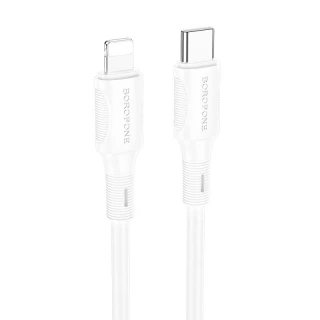 Дата кабель Borofone BX80 Succeed Type-C to Lightning 20W (1m) фото 1 з 3