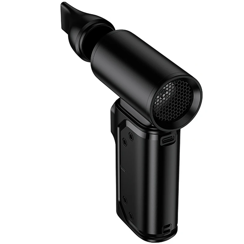 Портативний турбовентилятор Hoco HX68 Flujo fan – Black. Фото 5 з 6