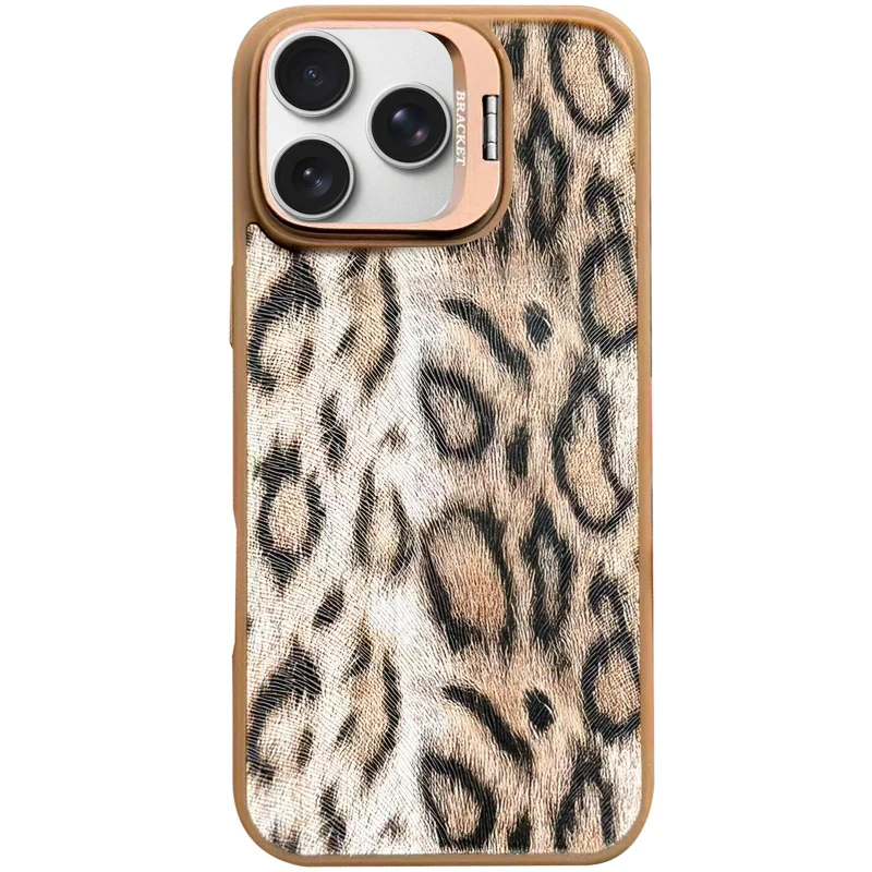 Чохол TPU+PC Wild Leopard with MagSafe and Lens для Apple iPhone 15 Pro Max (6.7") – Brown. Фото 1 з 3