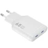 МЗП WIWU G035 Essen PD65W GaN (2USB-C) – White. Фото 3 з 6