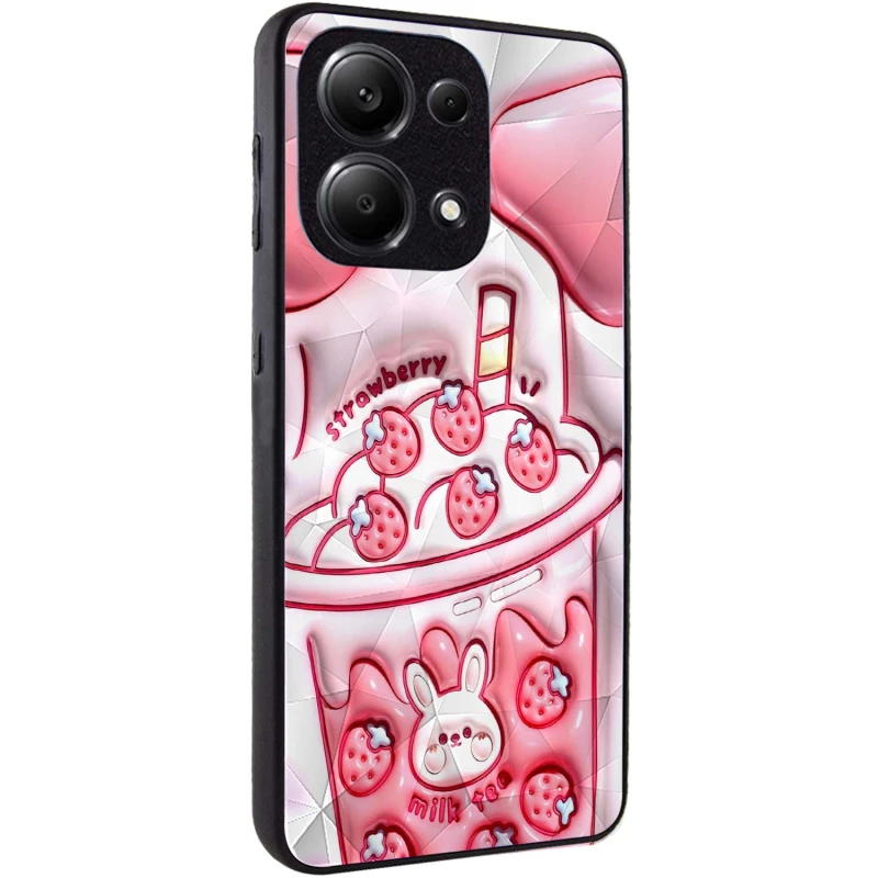 Чехол Prisma Plush для Xiaomi Poco X6 – Strawberry. Фото 1 из 2