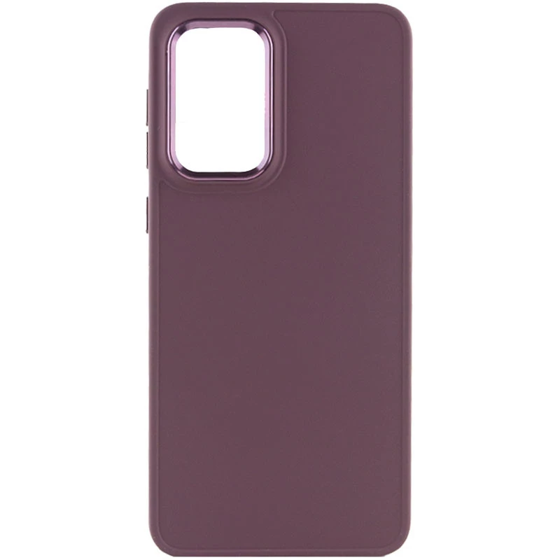 

TPU чехол Bonbon с металлическими кнопками для Samsung Galaxy A55 (Бордовый / Plum), Бордовий / plum