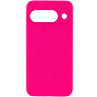 Чохол Silicone Case Lakshmi Premium із закритою камерою для Google Pixel 9 — Рожевий / Barbie pink