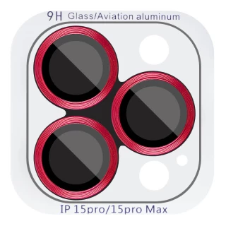 Металлическое защитное стекло на камеру для Apple iPhone 15 Pro Max (6.7") фото 1 из 9