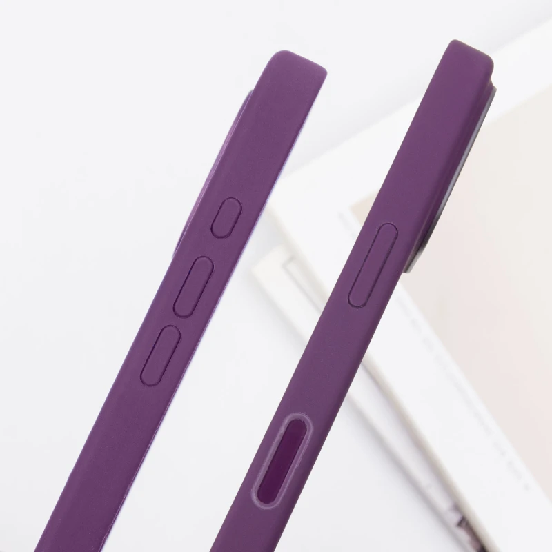 Силиконовый чехол ААА with Magsafe connection для Apple iPhone 16 Plus – Plum. Фото 6 из 7