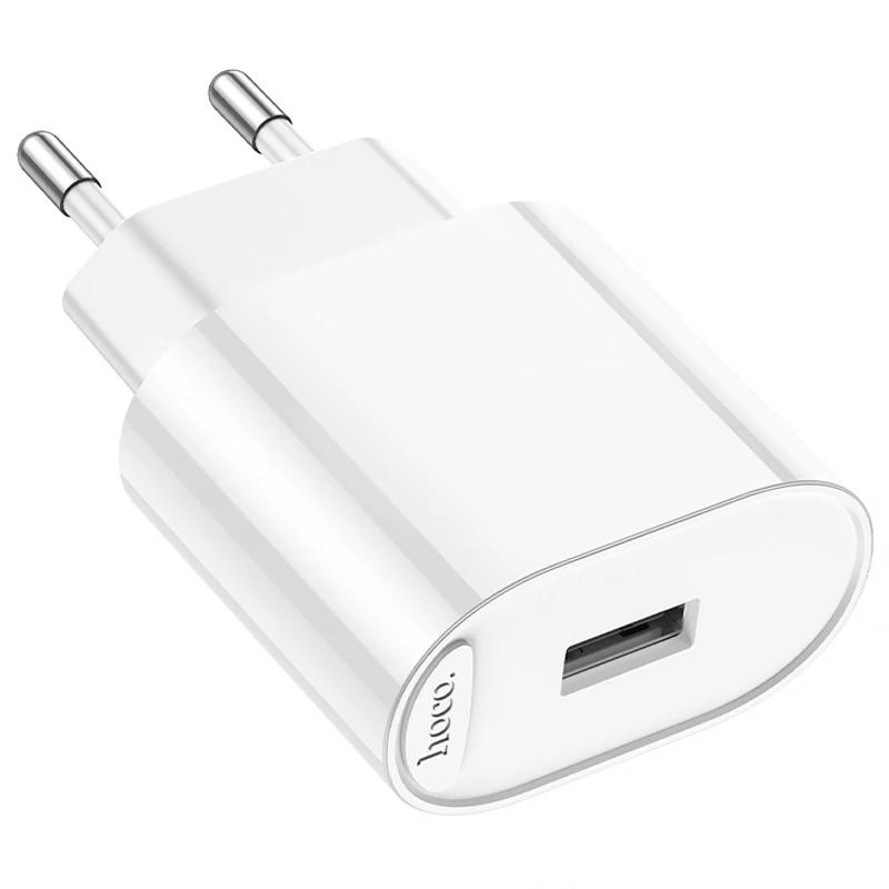 МЗП Hoco C109A Fighter 10.5W (1USB-A) – White. Фото 4 з 5