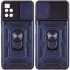 Ударопрочный чехол Serge Ring с защитой камеры для Xiaomi Redmi Note 11 Pro 4G/5G – Синий. Фото 2 из 9