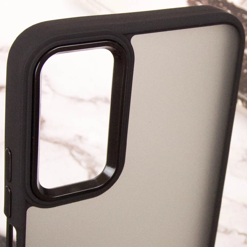 Чохол TPU+PC Lyon Frosted на Oppo A58 4G – Black. Фото 5 з 6