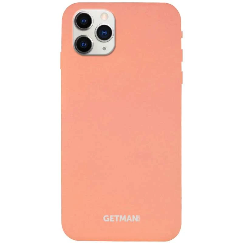 

Чохол Silicone Case GETMAN for Magnet на Apple iPhone 11 Pro (5.8") (Рожевий / Flamingo)