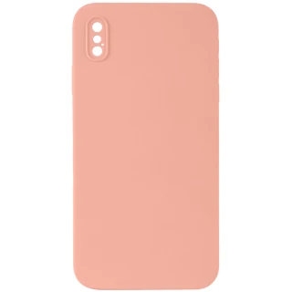 Чехол Silicone Case Square L с защитой камеры для Apple iPhone X (5.8") фото 1 из 1