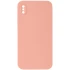 Чехол Silicone Case Square L с защитой камеры для Apple iPhone X (5.8") – Персиковый / Peach. Фото 1 из 1