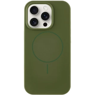 Чехол Silicone Armor Max не logo with MagSafe для Apple iPhone 16 Pro Max фото 1 из 2