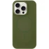 Чехол Silk Full Protective (AA) NO LOGO with Magnetic Fit для Apple iPhone 16 Pro Max – Зеленый / Cyprus Green. Фото 1 из 2