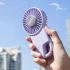 Портативний вентилятор SQT-BF2 з карабіном 1800mAh – Purple. Фото 2 з 3