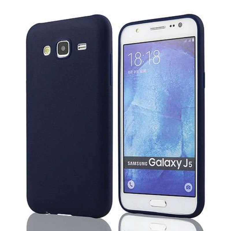 

Кольоровий силіконовий чохол на Samsung J510F Galaxy J5 (2016) (Синій)