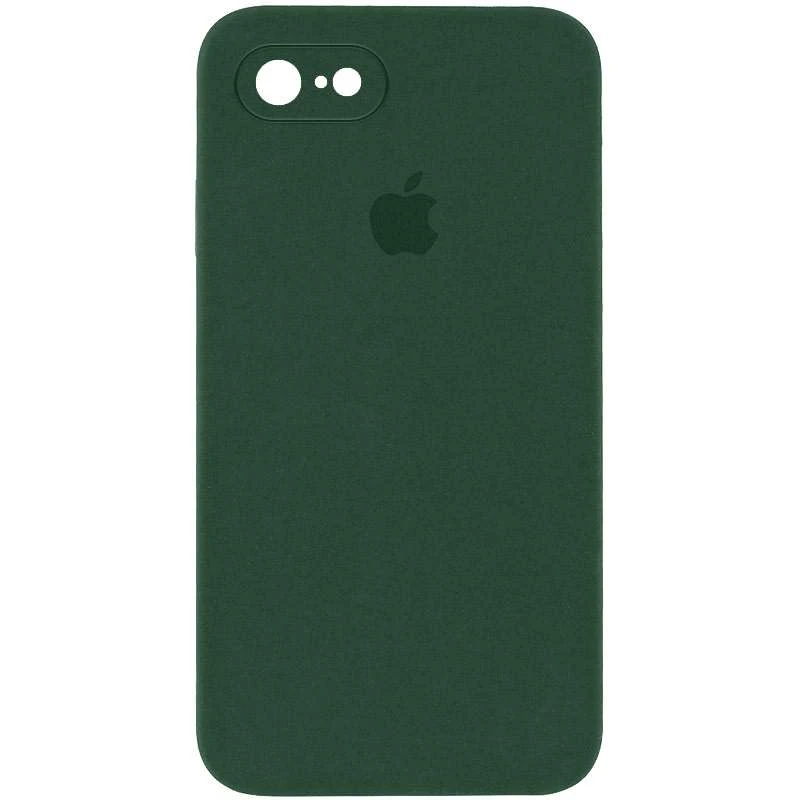 

Чехол Silicone Case Square с защитой камеры для Apple iPhone 6/6s (4.7") (Зеленый / Cyprus Green), Зелений / cyprus green