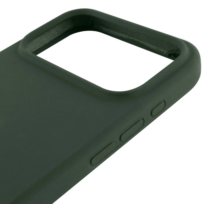 Чохол Silicone Case з закритим низом на Apple iPhone 17 Pro (6.3") – Зелений / Cyprus Green. Фото 5 з 6