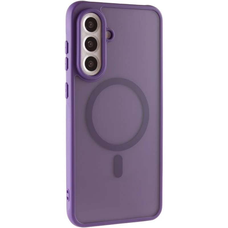 Чехол TPU Bloom with Magnetic Fit для Samsung Galaxy A57 5G – Purple. Фото 1 из 6