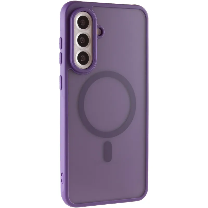 Чохол TPU Bloom with Magnetic Fit для Samsung Galaxy S26 FE – Purple. Фото 1 з 6