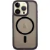 TPU+PC чохол Metal Buttons with Magnetic Fit для Apple iPhone 16 Pro Max – Чорний / Black. Фото 1 з 9