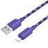 Дата кабель Hoco X116 Meridian USB to Lightning 2.4A (1m) – Gradient Purple Mix. Фото 5 з 7