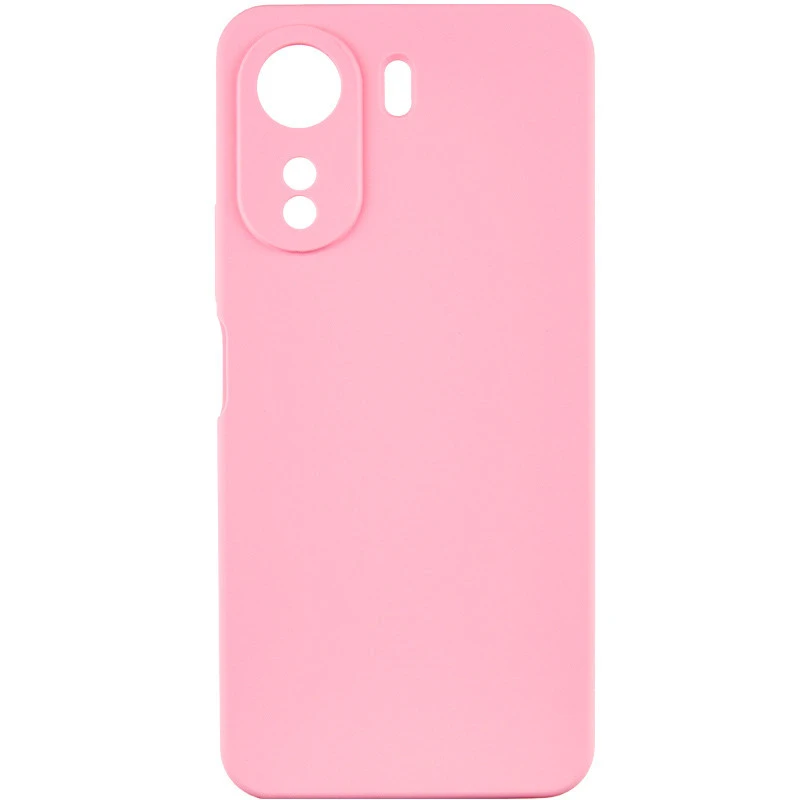 Чохол Silicone Case Lakshmi Premium із закритою камерою для Xiaomi Redmi 13C – Рожевий / Light pink. Фото 1 з 12