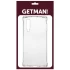Ультратонкий силіконовий чохол GETMAN з критими бортами на Samsung A750 Galaxy A7 (2018) – Безбарвний (прозорий). Фото 2 з 3