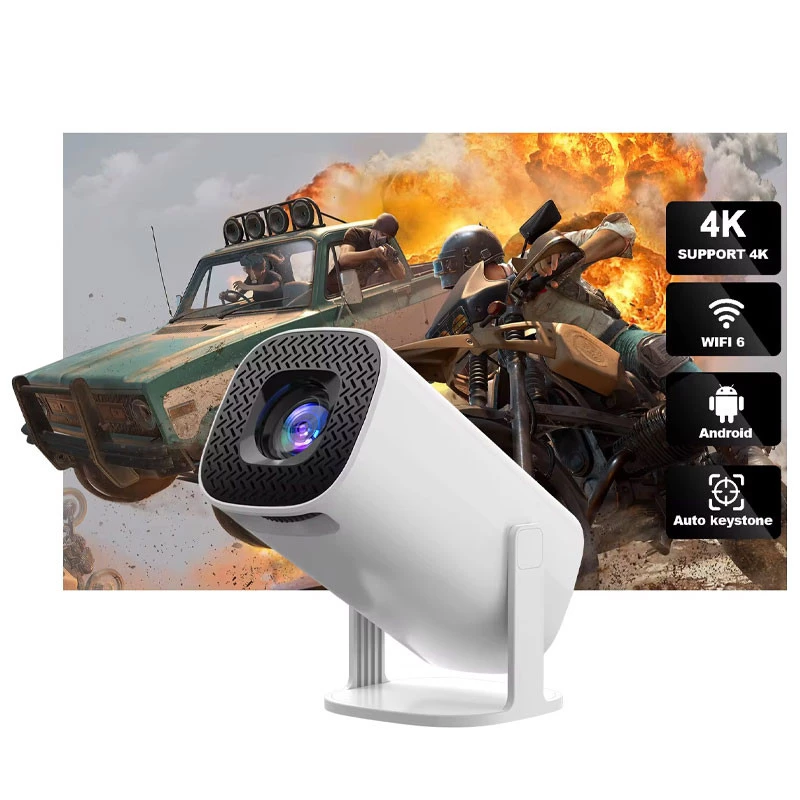 Проектор 4k Android HP330 – White. Фото 4 з 14