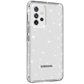 Блестящий силиконовый чехол на Samsung Galaxy A53 5G фото 1 из 6