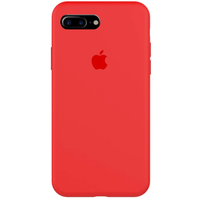 

Чохол Silicone Case з закритим низом на Apple iPhone 7 plus / 8 plus (Червоний / Red)