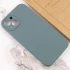 Чохол Silk Full Camera Protective (AA) NO LOGO для Apple iPhone 15 (6.1") – Зелений / Pine green. Фото 3 з 3