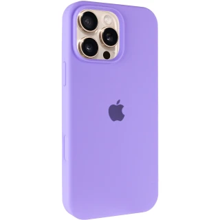 Чохол Silicone Case з закритим низом на Apple iPhone 16 Pro фото 1 з 9