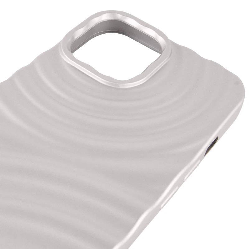 Чохол TPU MonoWave для Apple iPhone 15 (6.1") – Light Gray. Фото 5 з 6