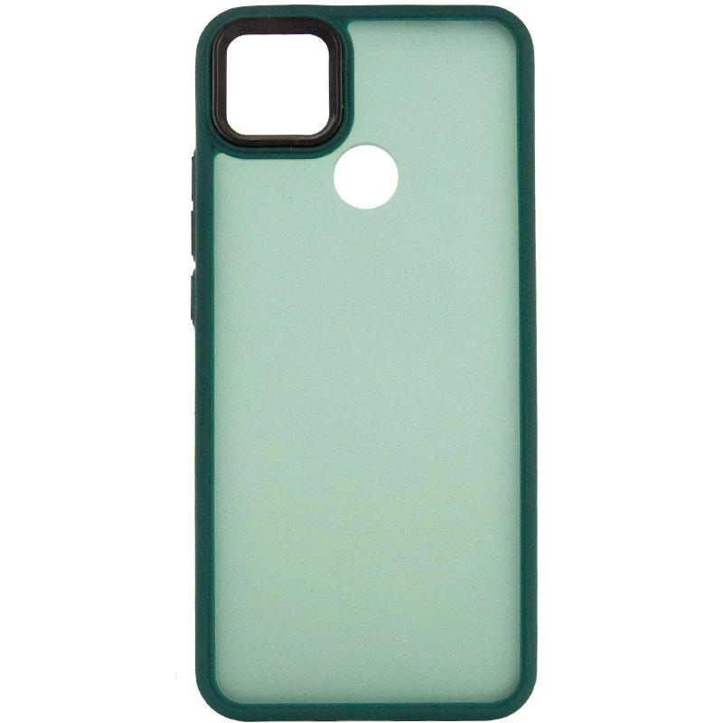Чехол TPU+PC Lyon Frosted на Xiaomi Redmi 9C – Green. Фото 3 из 7