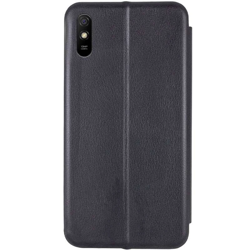 Чохол-книжка класичний на Xiaomi Redmi 9A – Чорний. Фото 2 з 3