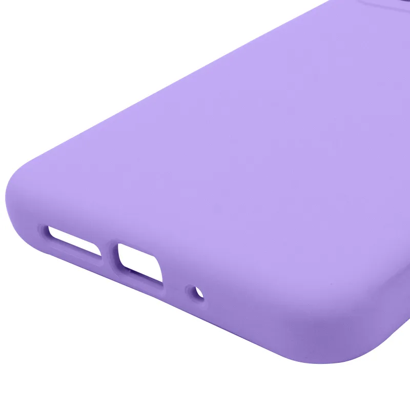 Чехол Silicone Case Lakshmi Premium з закритою камерою на Xiaomi Redmi 15 (EU) – Сиреневый / Dasheen. Фото 9 из 9