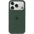 Чехол Silicone Case (AA) Logo with MagSafe для Apple iPhone 17 Pro (6.3") – Зеленый / Cyprus Green. Фото 5 из 11