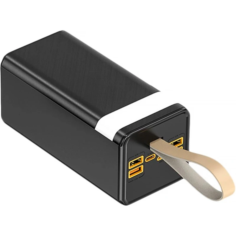 Портативний ЗП Power Bank Gelius Gross GP-PB309 QC+PD22.5W Led 50000mAh – Black. Фото 3 з 7