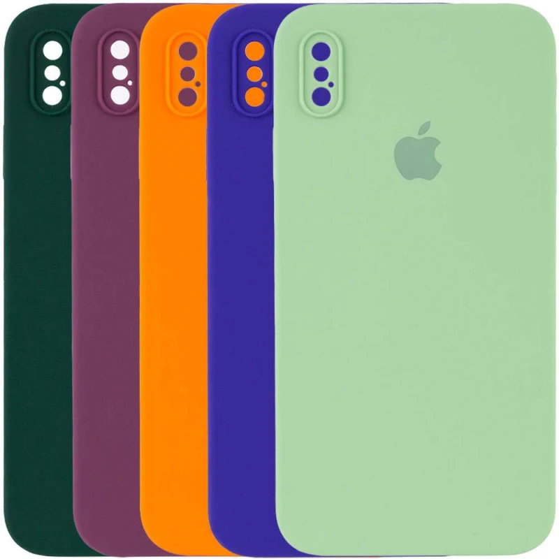 

Чохол Silicone Case Square з захистом камери на Apple iPhone XS Max (6.5")
