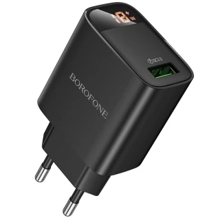 МЗП Borofone BA95A Ilustre QC3.0 (1USB-A) фото 1 з 5