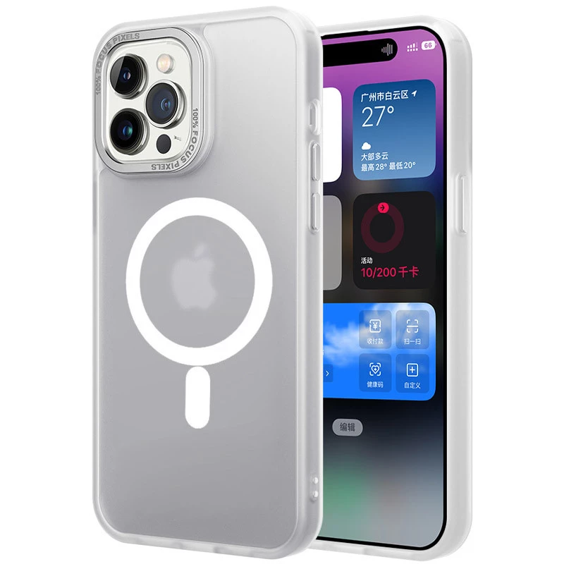 

Силиконовый чехол Lyon из MagSafe на Samsung Galaxy S22+ (White)