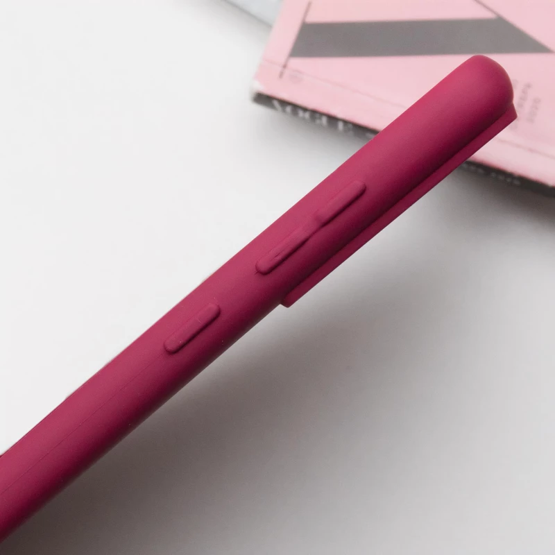 Чохол Silicone Case Lakshmi з закритою камерою на Samsung Galaxy S23 – Бордовий / Marsala. Фото 13 з 17